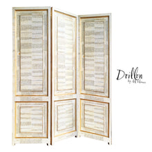 DOILLON vintage folding screen room divider made of wood decorative partition by amflorence