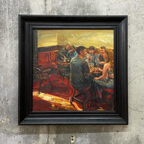 The Lion Pub | Original Oil Painting by Lewis Hazelwood Horner