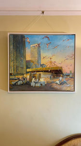 Billingsgate | Original Oil Painting by Lewis Hazelwood Horner