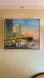 Billingsgate | Original Oil Painting by Lewis Hazelwood Horner