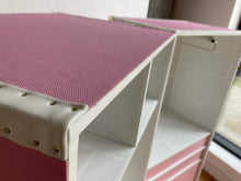 GRACE PINK kids Wardrobe Cabinet Trunk Vintage Style Furniture