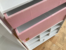 GRACE PINK kids Wardrobe Cabinet Trunk Vintage Style Furniture