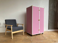 GRACE PINK kids Wardrobe Cabinet Trunk Vintage Style Furniture