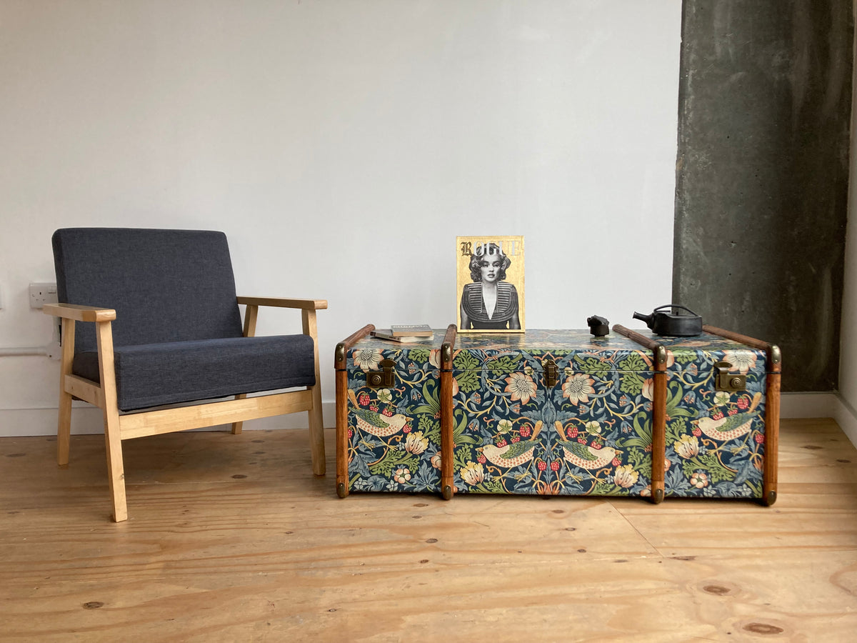 Keith Small KEITH small Plus | Strawberry Thief Coffee Table Morris Wallpaper Stea ...