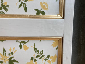DOILLON Farrow & Ball Floral Wallpaper Folding Screen wooden Room Divider #FBEE