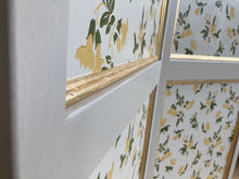 DOILLON Farrow & Ball Floral Wallpaper Folding Screen wooden Room Divider #FBEE
