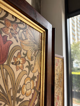 DOILLON Morris Wallpaper Folding Screen wooden Room Divider #GLBB