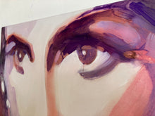 Liz Taylor | Original Hollywood Portrait Painting by Trish Wylie