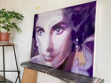 Liz Taylor | Original Hollywood Portrait Painting by Trish Wylie