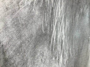 Vegas Elvis | Original charcoal and white pastel large Artwork by Trish Wylie