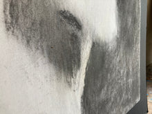 Vegas Elvis | Original charcoal and white pastel large Artwork by Trish Wylie