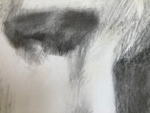 Vegas Elvis | Original charcoal and white pastel large Artwork by Trish Wylie