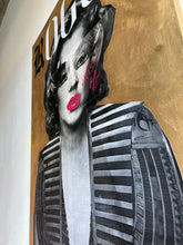 KISS ME | Original limited edition L'Oréal lipstick on Marilyn Monroe Retro Poster Artwork by Matt Youth