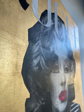 KISS ME | Original limited edition L'Oréal lipstick on Marilyn Monroe Retro Poster Artwork by Matt Youth