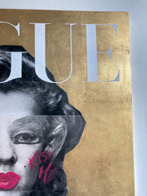 KISS ME | Original limited edition L'Oréal lipstick on Marilyn Monroe Retro Poster Artwork by Matt Youth