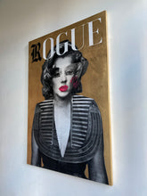 KISS ME | Original limited edition L'Oréal lipstick on Marilyn Monroe Retro Poster Artwork by Matt Youth