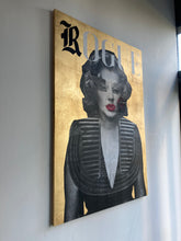 KISS ME | Original limited edition L'Oréal lipstick on Marilyn Monroe Retro Poster Artwork by Matt Youth