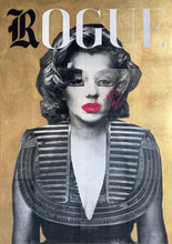 KISS ME | Original limited edition L'Oréal lipstick on Marilyn Monroe Retro Poster Artwork by Matt Youth