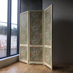 DOILLON GLGR MORRIS vintage folding screen room divider made of wood decorative partition by amflorence