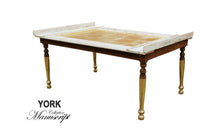 YORK Shabby Chic Gold Coffee Table, coffee table furniture elegant country shabby chic table living room, AM Florence, AMFlorence