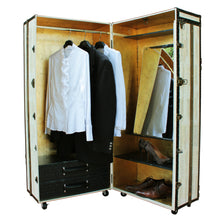 GRACE wardrobe cabinet steamer trunk vintage style furniture by amflorence
