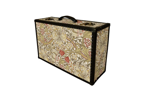 LENNON Morris Wallpaper Vintage Style Suitcase: Lennon GLB, luggage suitcase hard-sided storage, AM Florence, AMFlorence