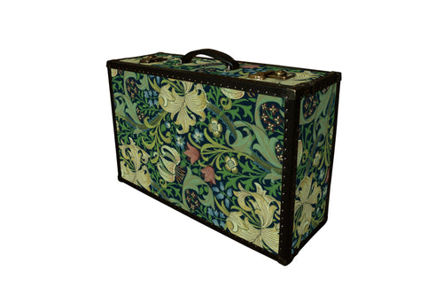 LENNON Morris Wallpaper Vintage Style Suitcase: Lennon GLI, luggage suitcase hard-sided storage, AM Florence, AMFlorence