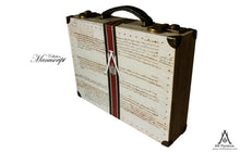 MOSSHART Vintage Style Briefcase Hard Sided Luggage, business luggage briefcase suitcase hard-sided storage, AM Florence, AMFlorence